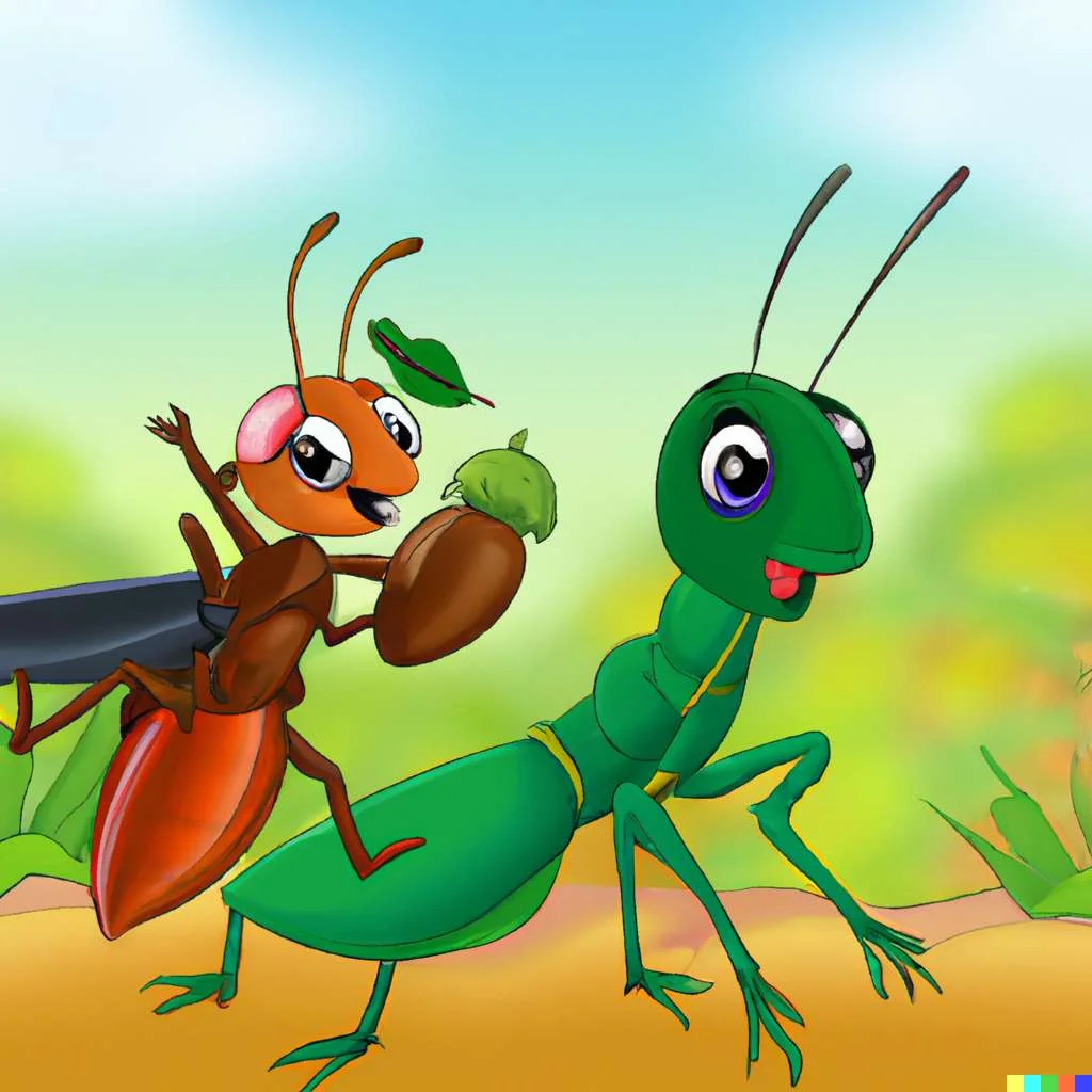 the ant and the grasshopper aesop's fable