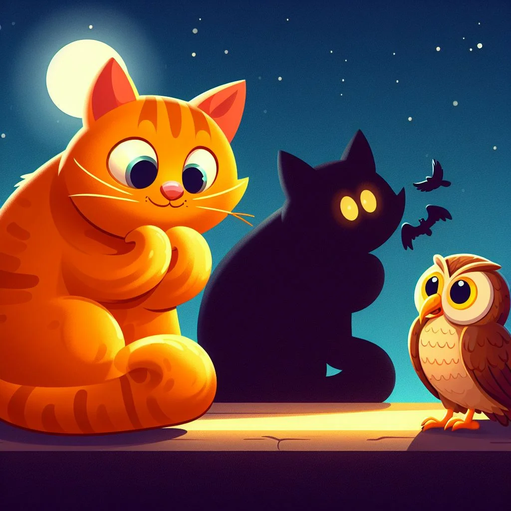 rio the cat and the shadow a halloween story about cats