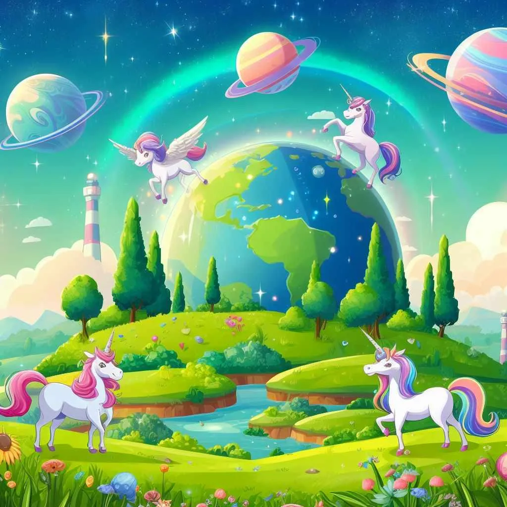 The unicorns of avalora, image cartoon
