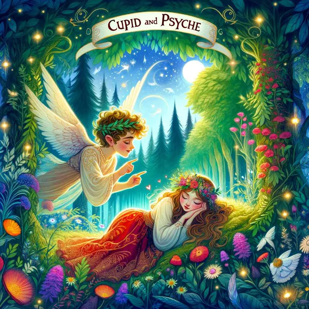Cupid and Psyche story image
