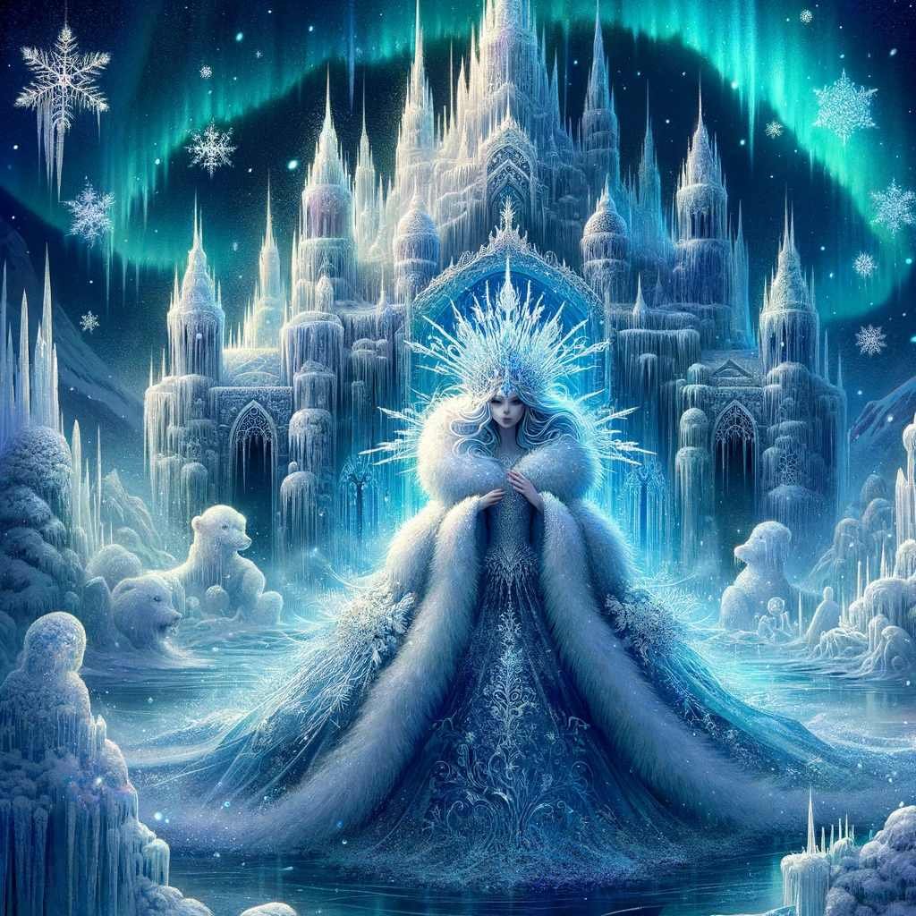 the snow queen of hand chirstian anderson image 