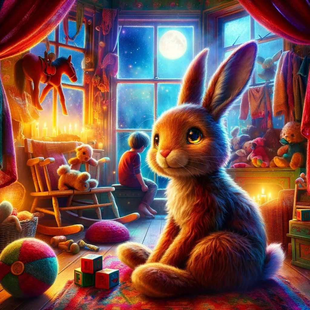 the velveteen rabbit ilustration image