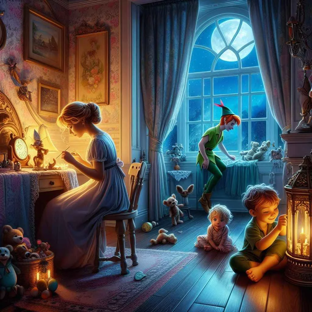 peter pan and wendy short bedtime story